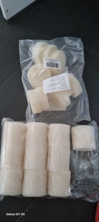 Filtro acuario 120 l + muchos recambios