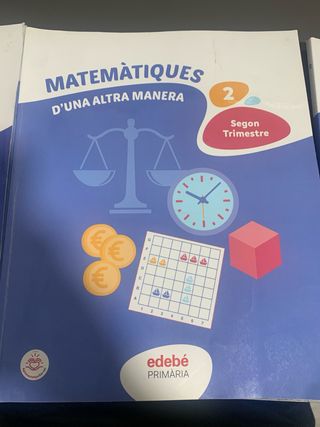 Matematiques 2 primaria edebe (1, 2 y 3 trimestre)