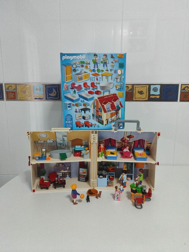 Casa Playmobil con accesorios extra 5167