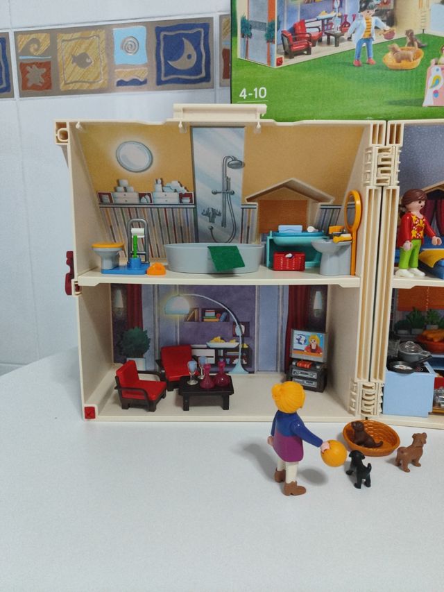 Casa Playmobil con accesorios extra 5167