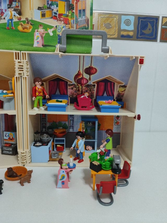 Casa Playmobil con accesorios extra 5167