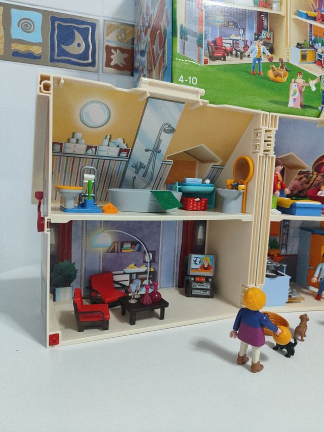 Casa Playmobil con accesorios extra 5167