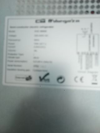 Recambios nevera  orbegoz. NVE 4500B