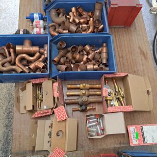 Piezas para instalac frio y aire acondicionado