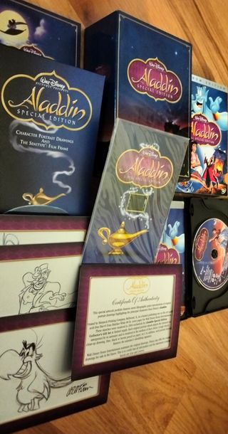 ALADDIN EDICIÓN LIMITADA - GIFT SET CINE DVD
