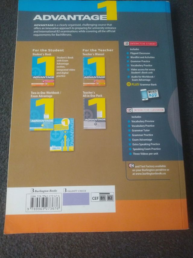 Advantage Bachillerato