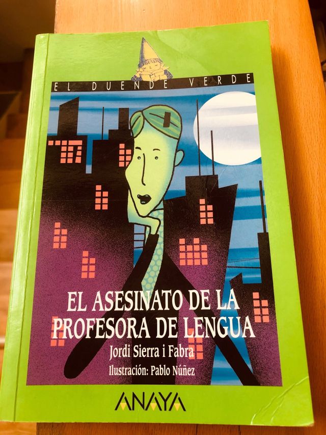 Libro L'assassinio dell'insegnante di lingue