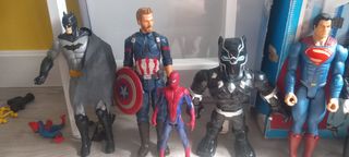 Lote superhéroes: batman, spiderman...