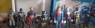 Lote superhéroes: batman, spiderman...