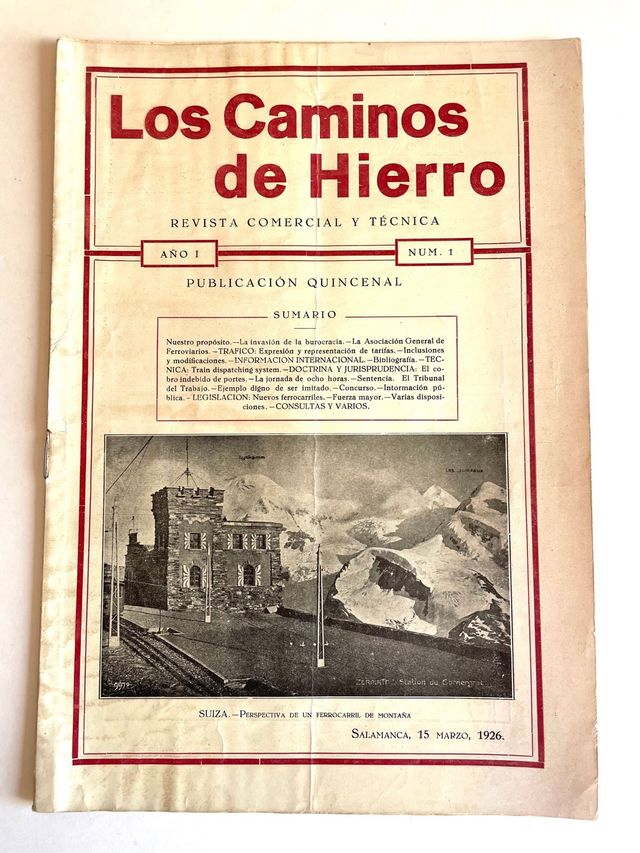 LOS CAMINOS DE HIERRO 1