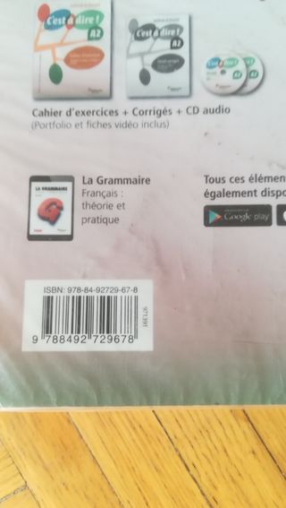Libro Francés C'est á dire Bachillerato