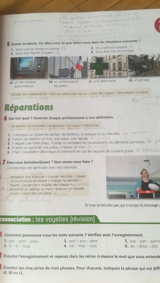 Libro Francés C'est á dire Bachillerato