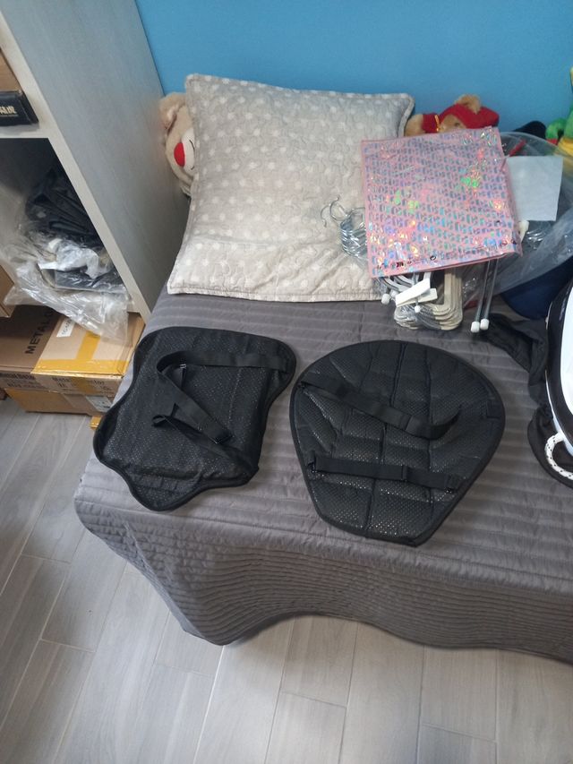 almohadillla cojin moto 2 unidades