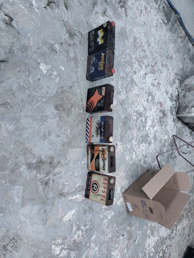 Latas aceite coleccion