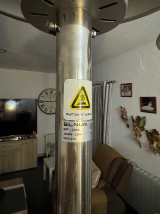 Calefactor infrarojos