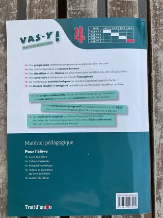 Libro de Francés. Cahier d’activités