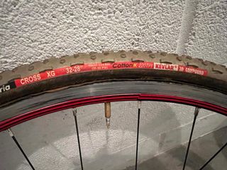 Juego de 2 ruedas de ciclo cross gravel tubulares