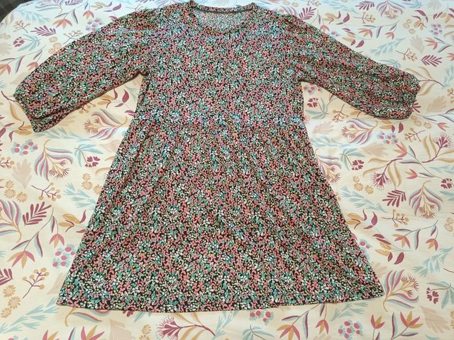 Vestido de verano de manga francesa