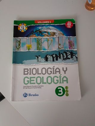 Biología y geología 3 ESO