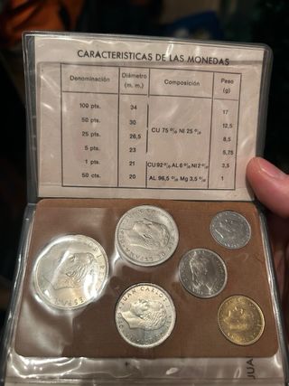 COLECCIÓN MONEDAS MUNDIAL 1982