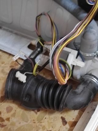 Motor filtro de desagüe lavadora