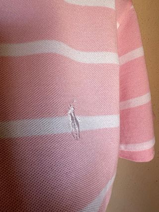 Polo ralph lauren vintage rosa bianca L