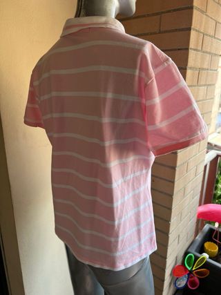 Polo ralph lauren vintage rosa bianca L