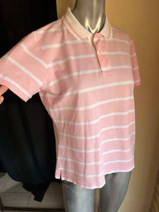 Polo ralph lauren vintage rosa bianca L