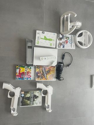 Nintendo wii con complementos