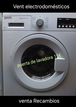 Puerta de lavadora rommer mod formula 1217