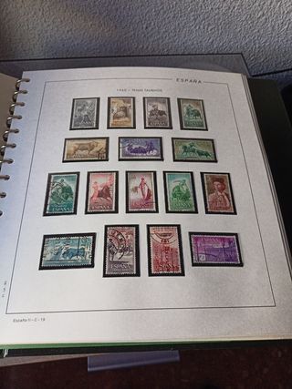 Sellos de España usados años completos
