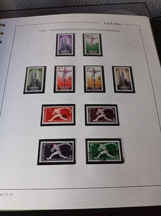 Sellos de España usados años completos