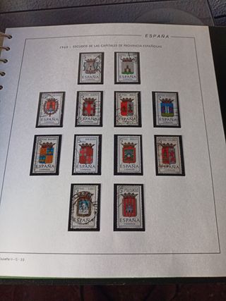 Sellos de España usados años completos