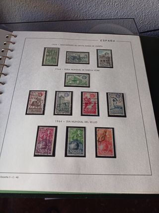 Sellos de España usados años completos