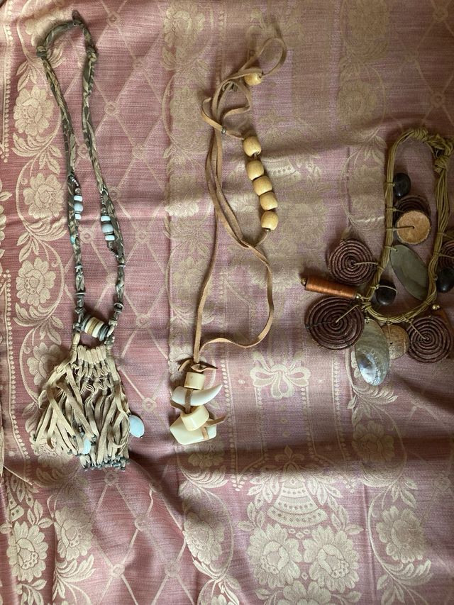 Collares etnicos hippies