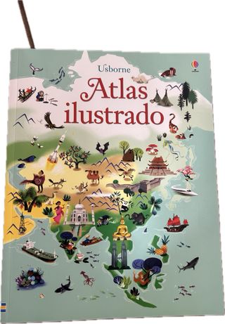 Libro y puzzle Atlas Mundial