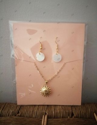 Conjunto Pendientes + Collar 