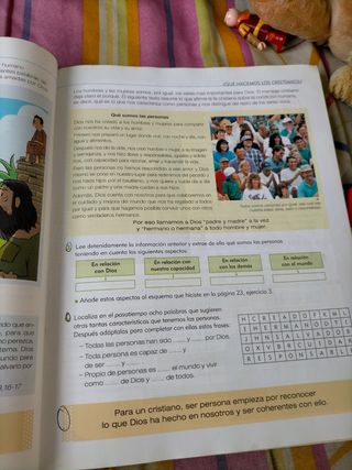Libró religión católica