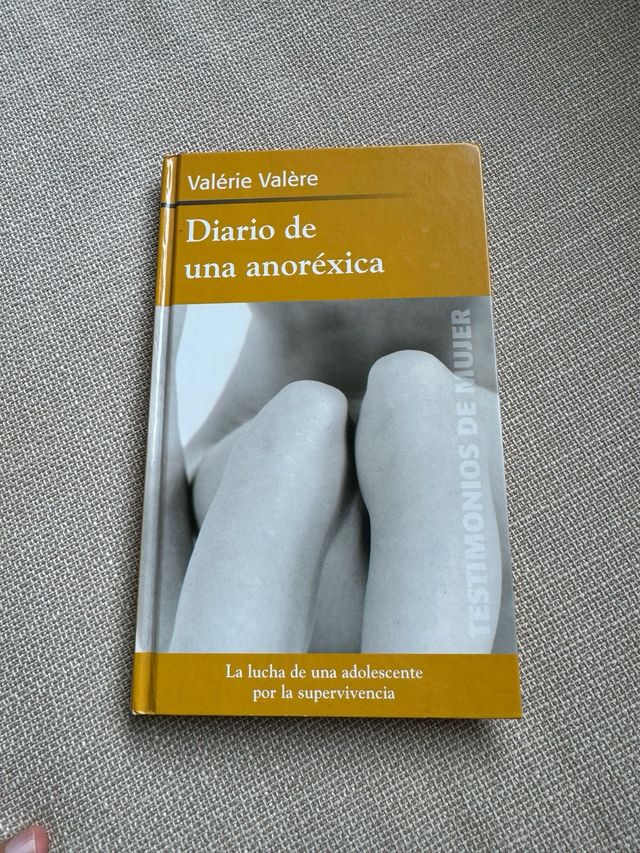 Libro Diario de una anorexica