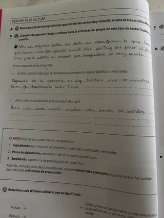 Comprensión Lectora Secundaria 3° VOCA Buen estado