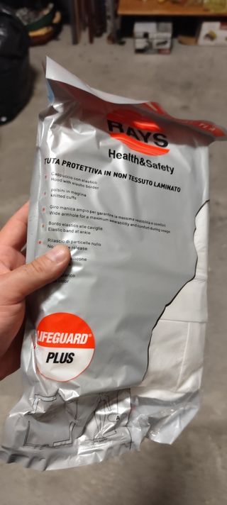 Tuta protettiva tg. L