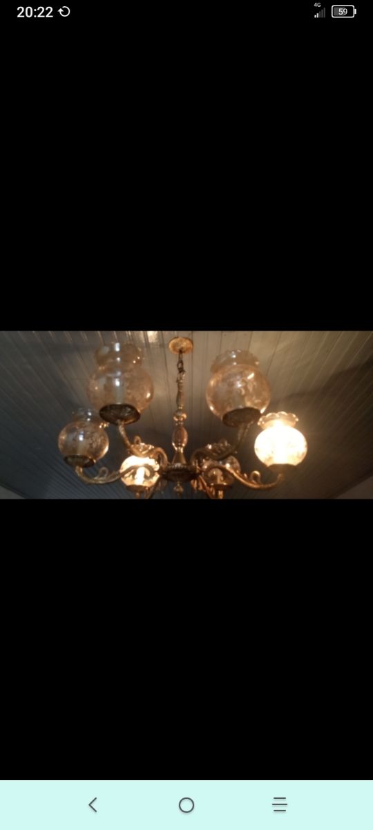 Lampara antigua grande