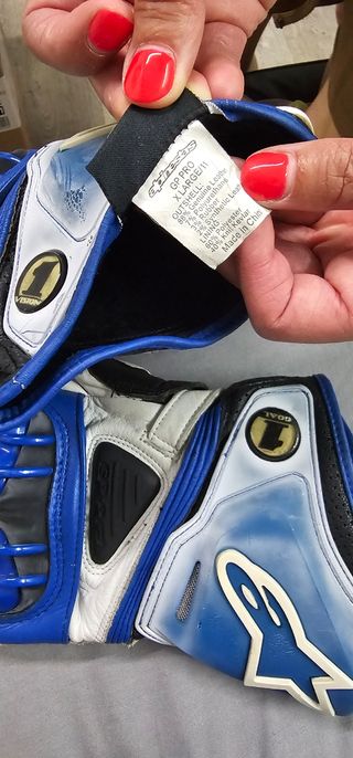 Se venden guantes de moto con protecione