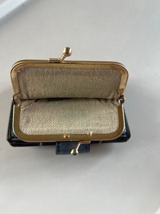 Cartera azul para mujer