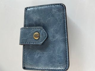 Cartera azul para mujer
