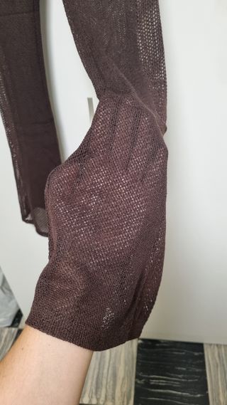 Pantalón canalé Zara