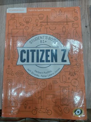 Libro ingles Citizen Z 