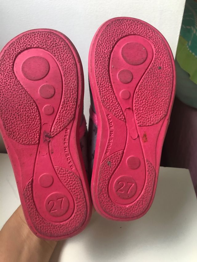 Zapatillas unicornio 27 hechas en España