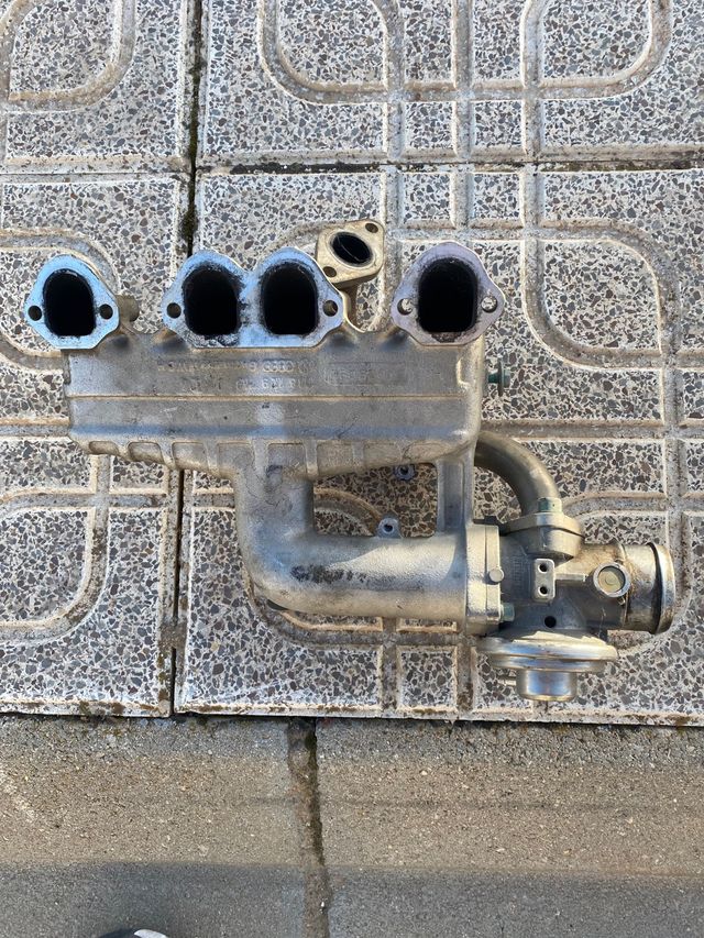 Valvula egr y colector admision