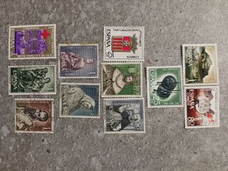 Lote sellos España, series 1963